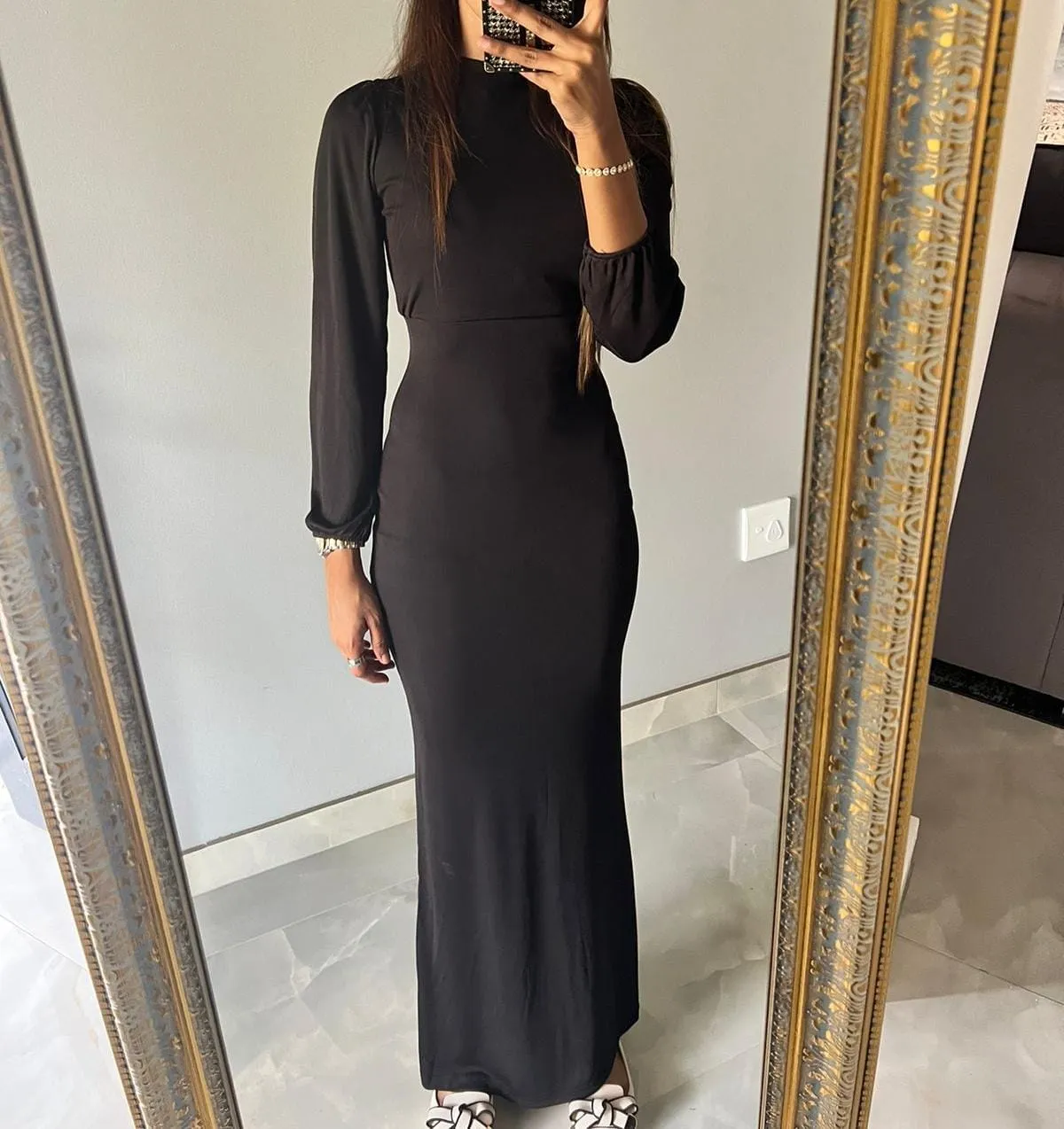 Black Relaxed Dress