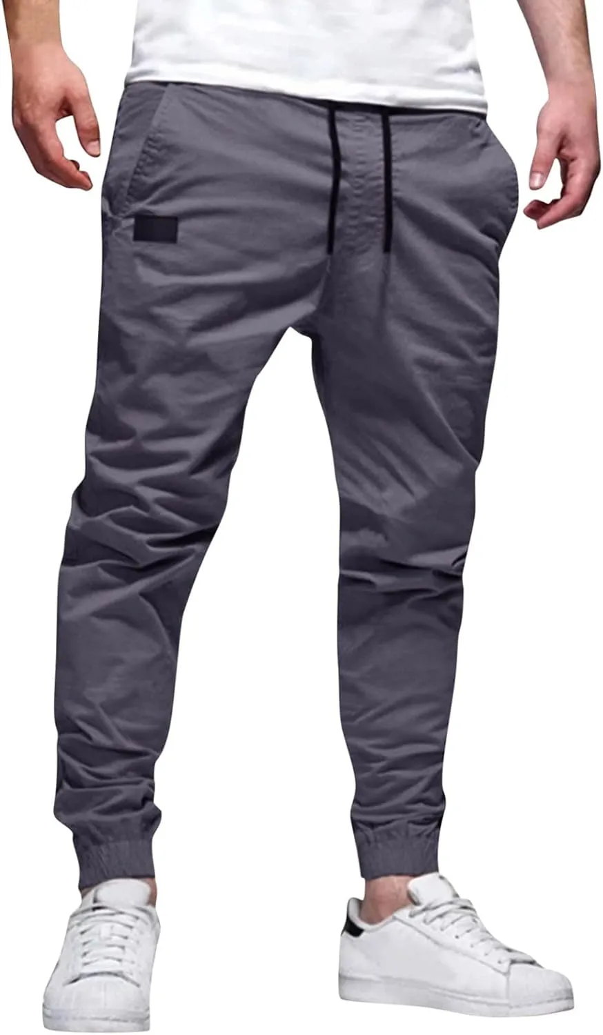Cargo Pants for Men Joggers Tactical Pant Hiking Jogger with Multi-Pocket Men Outdoor Cargo Pant Lightweight Tactical