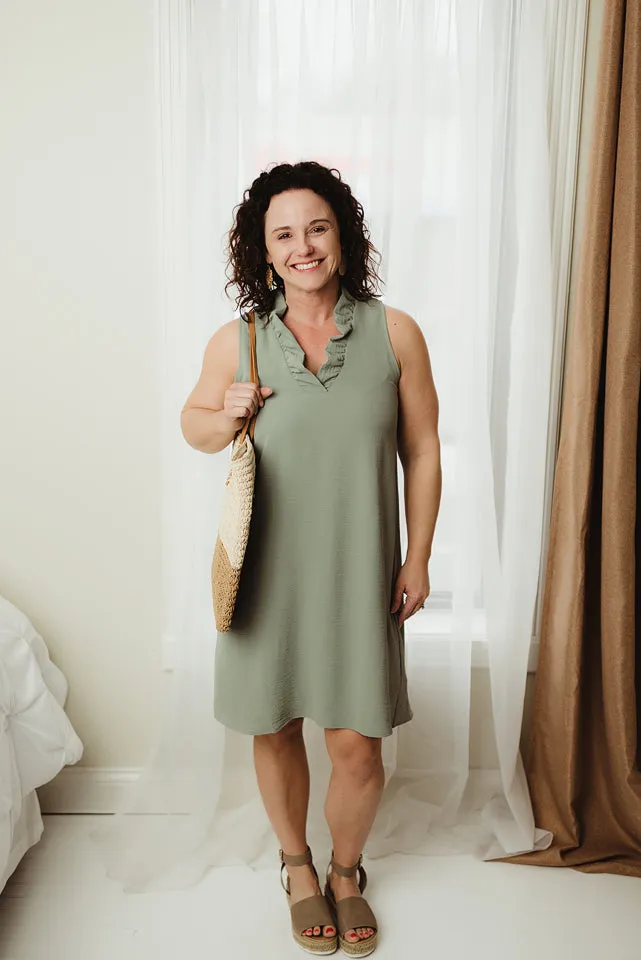 Casual Woven Dress
