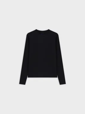 CLASSIC TEE LONG SLEEVE-BLACK