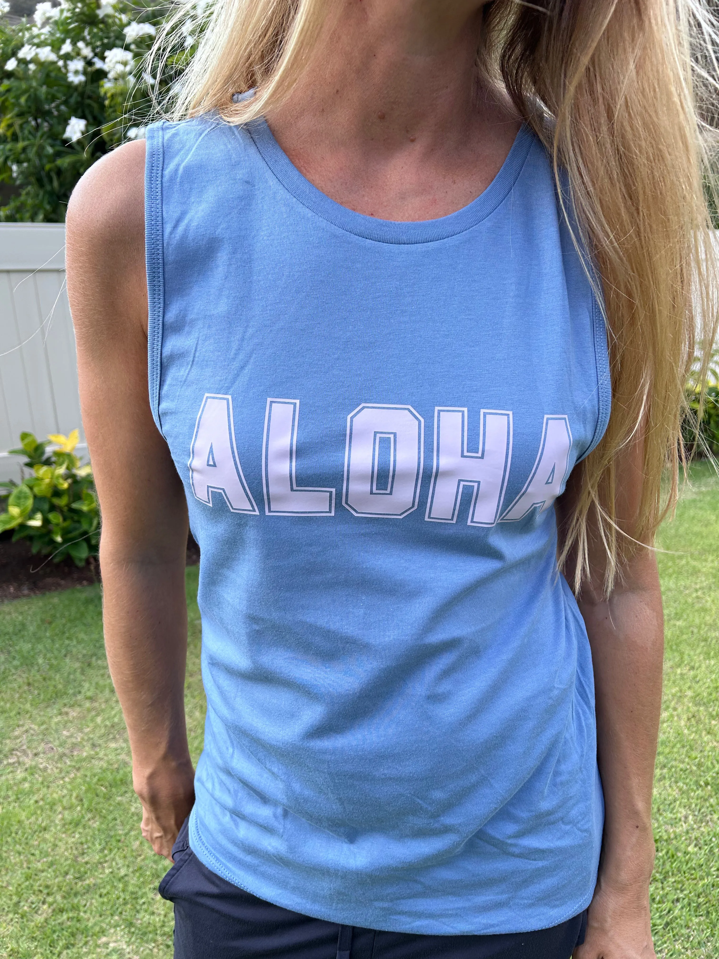 College of Aloha tank top