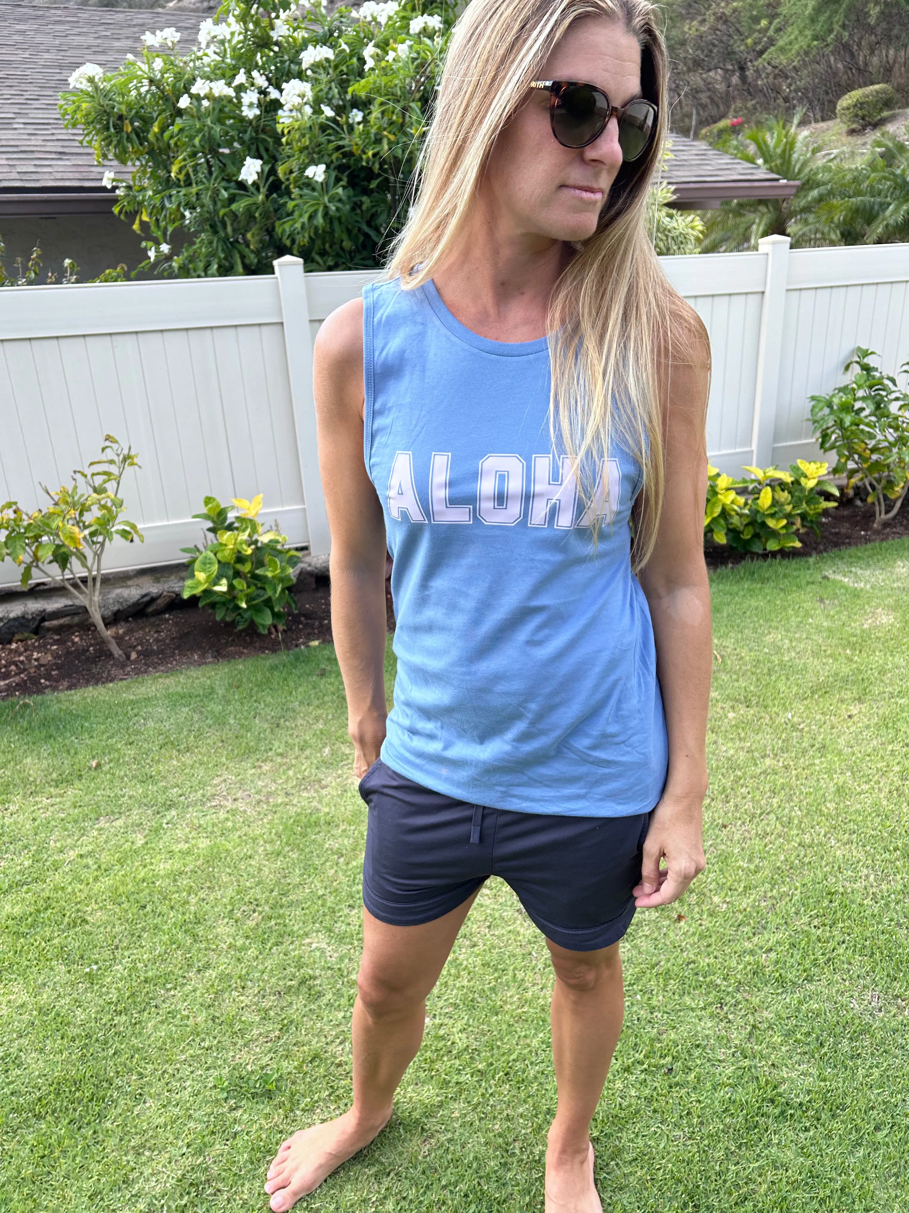 College of Aloha tank top