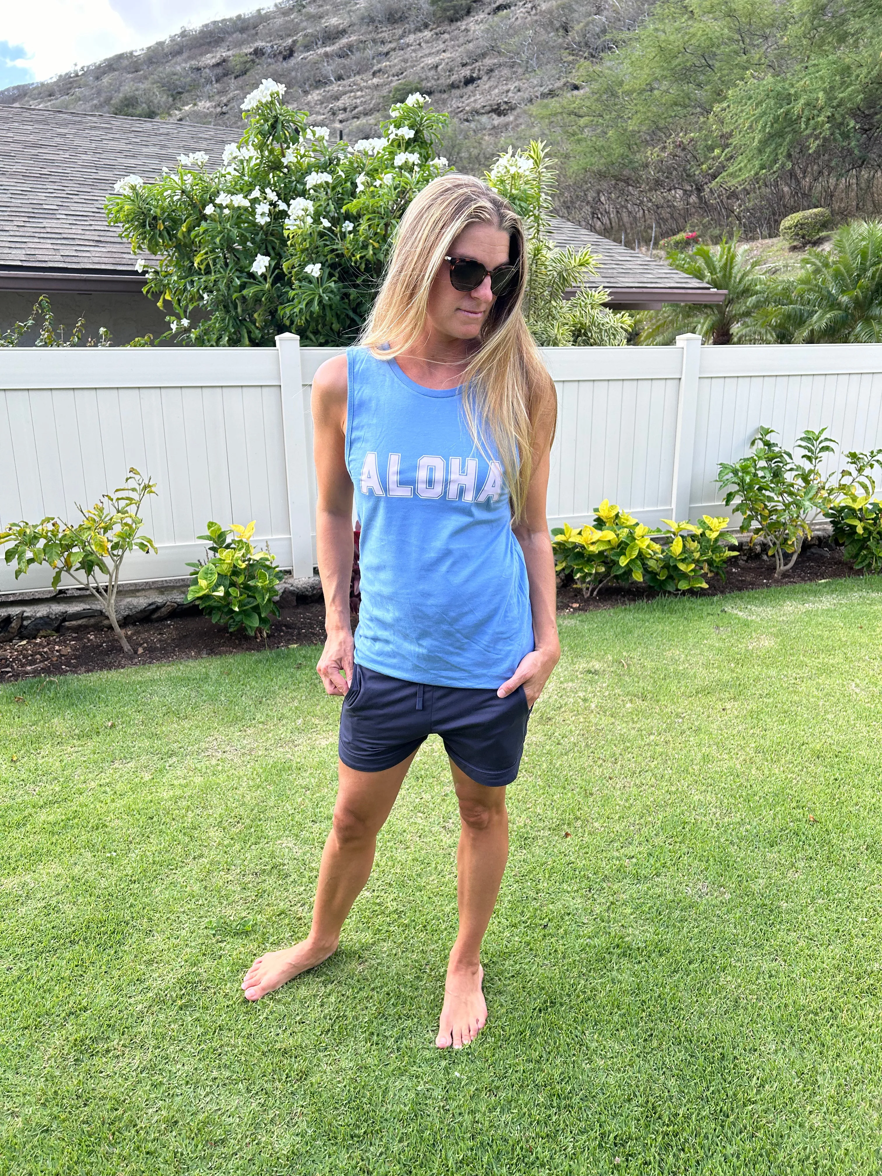 College of Aloha tank top