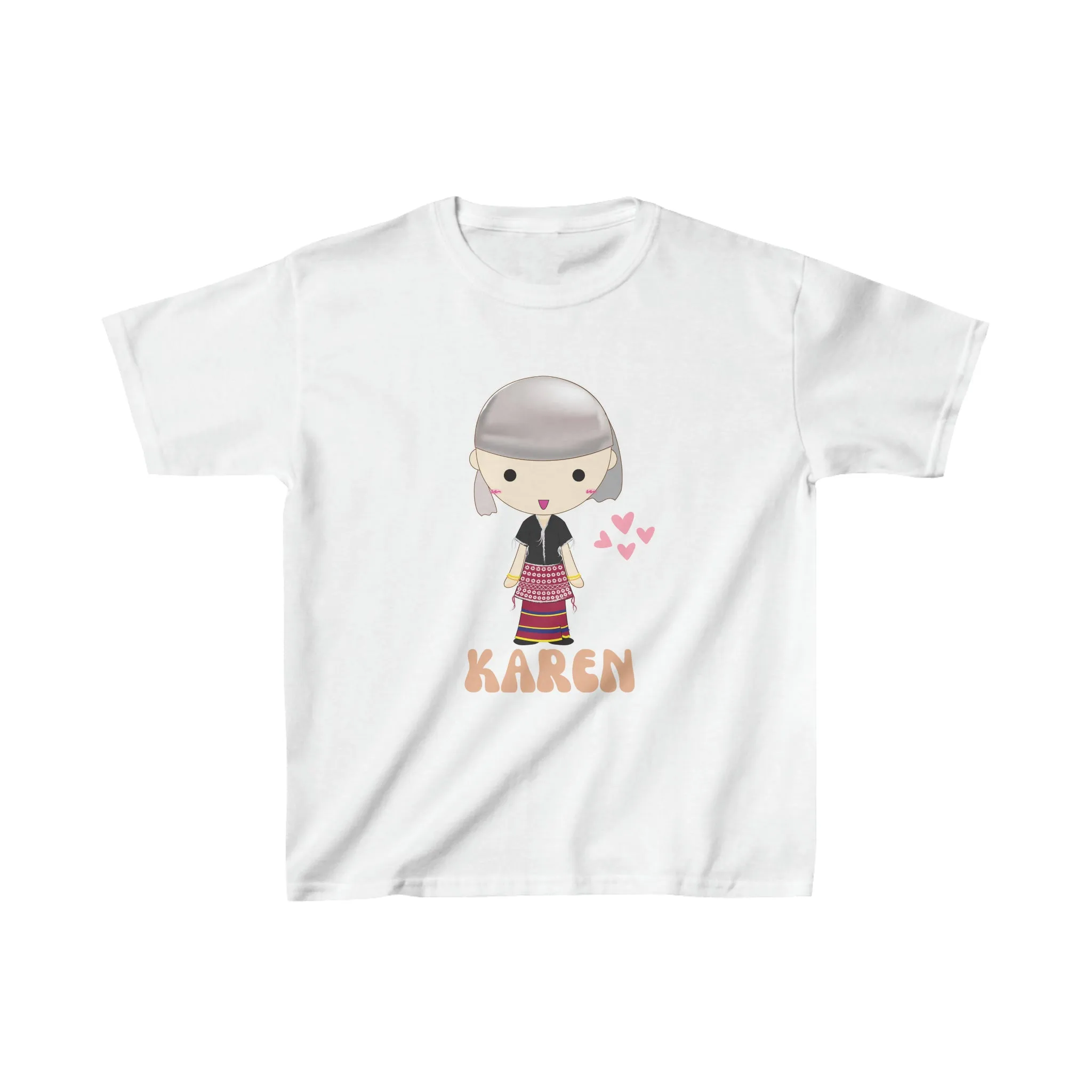Comfortable and Durable: Kids Heavy Cotton™ Tee for All-Day Play