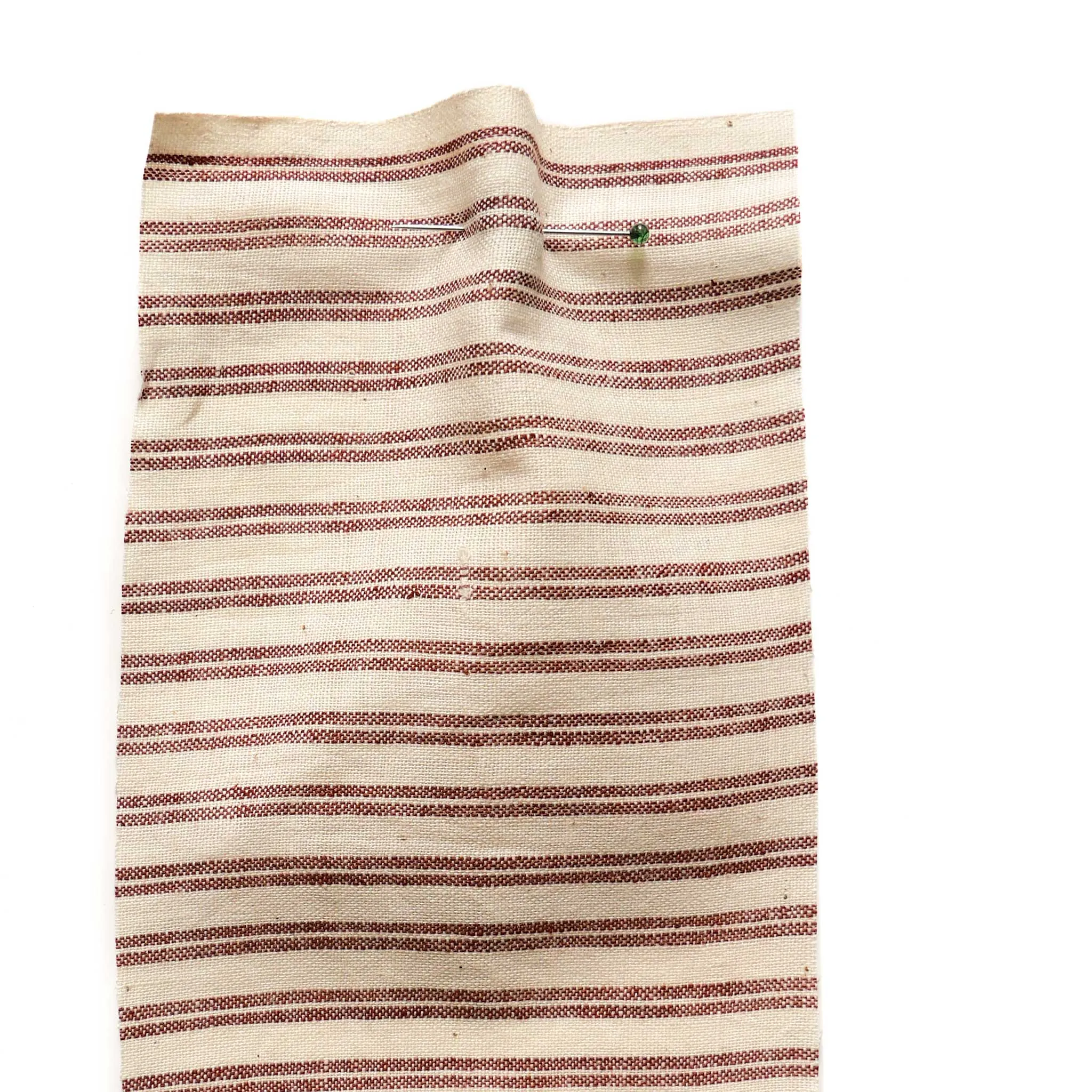 Double Stripe Cotton Chestnut