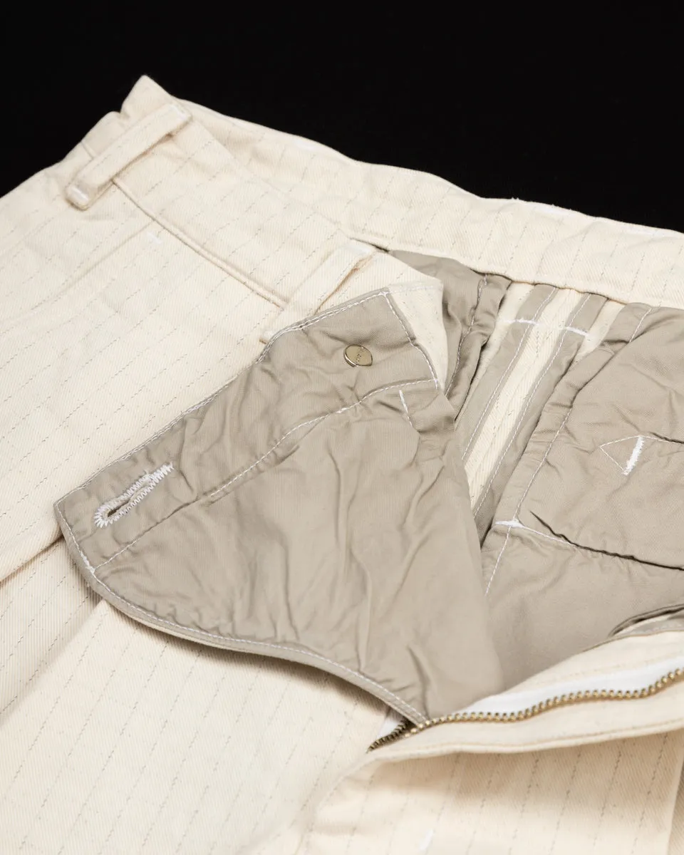 Ekusy Pants - Cotton Ripstop Natural