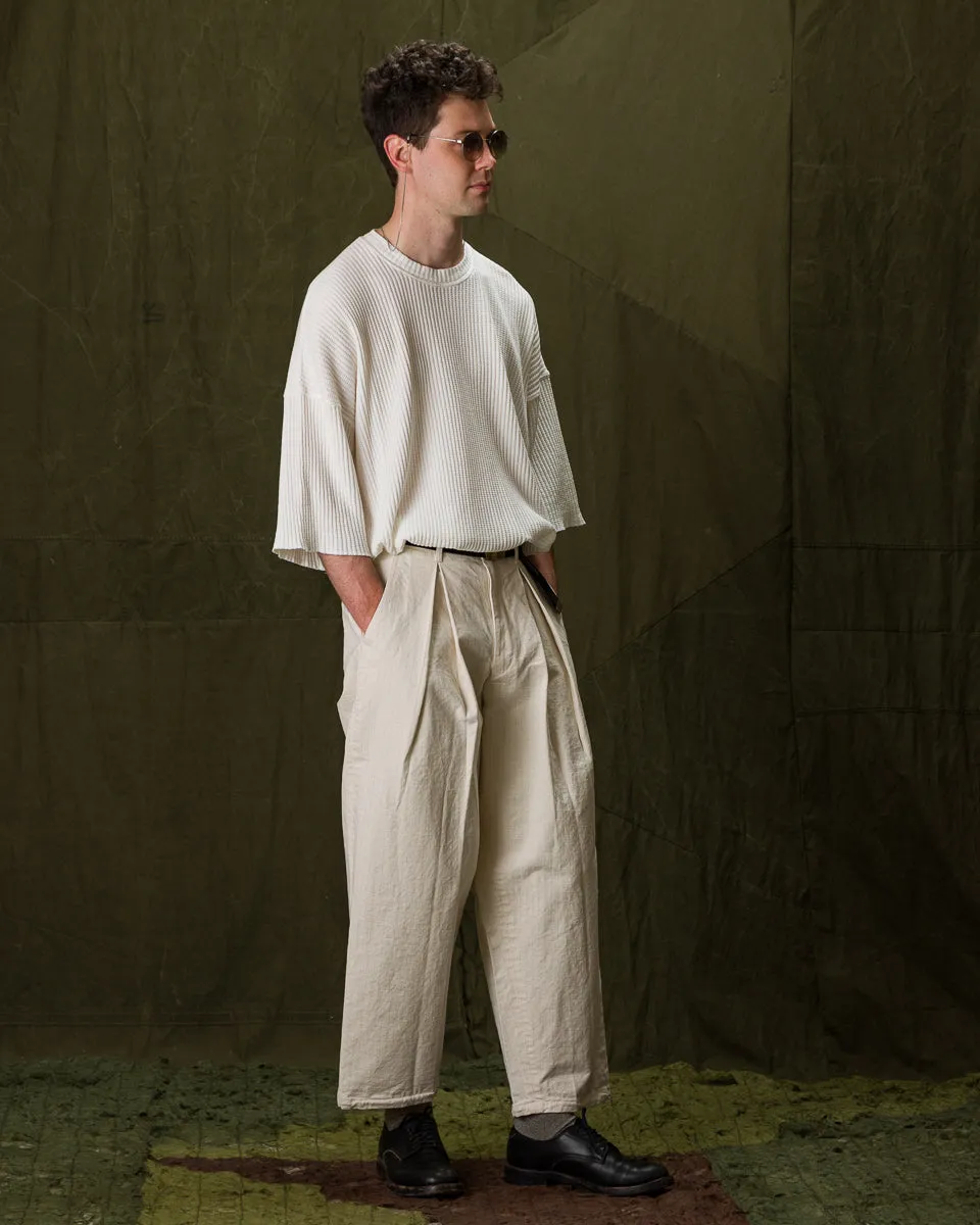 Ekusy Pants - Cotton Ripstop Natural