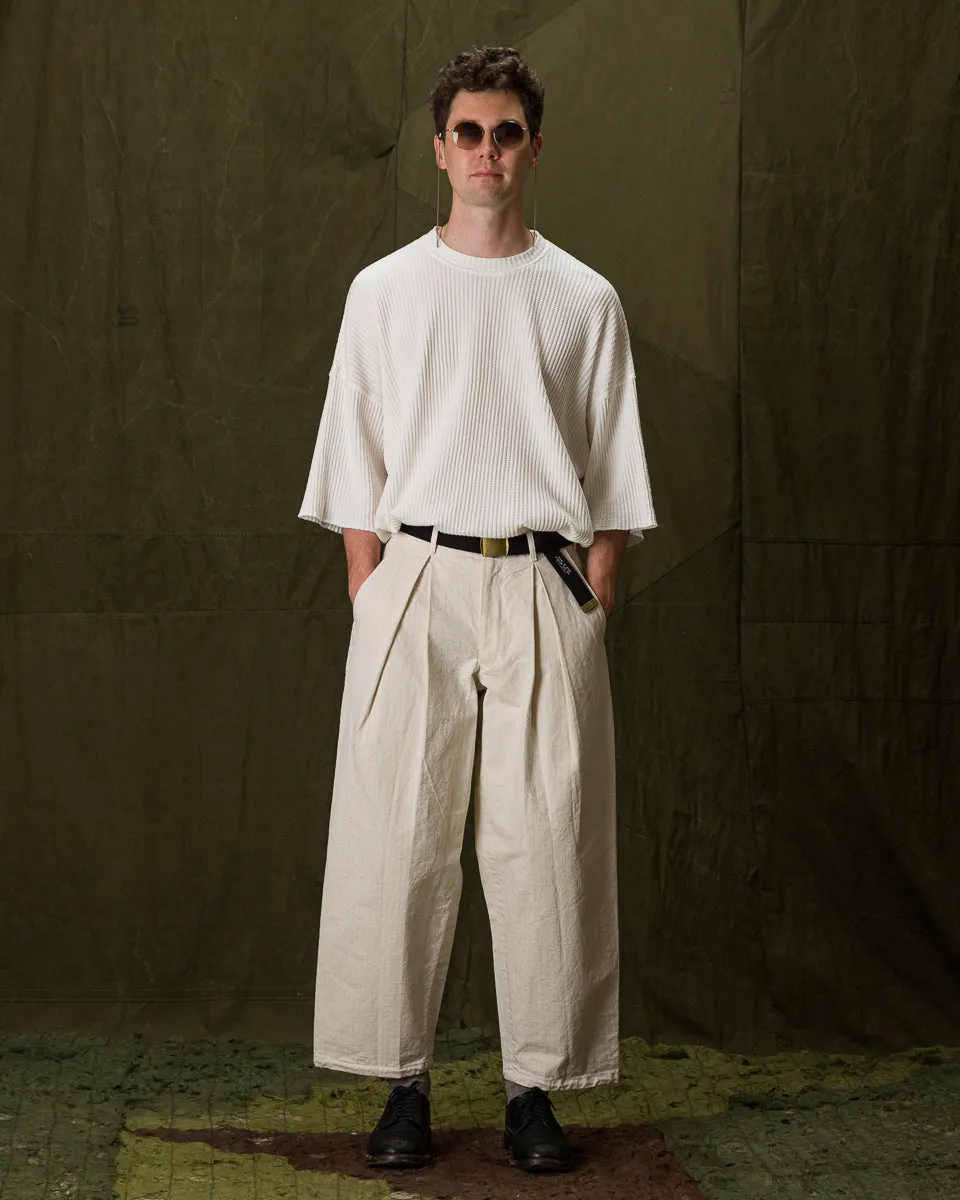 Ekusy Pants - Cotton Ripstop Natural