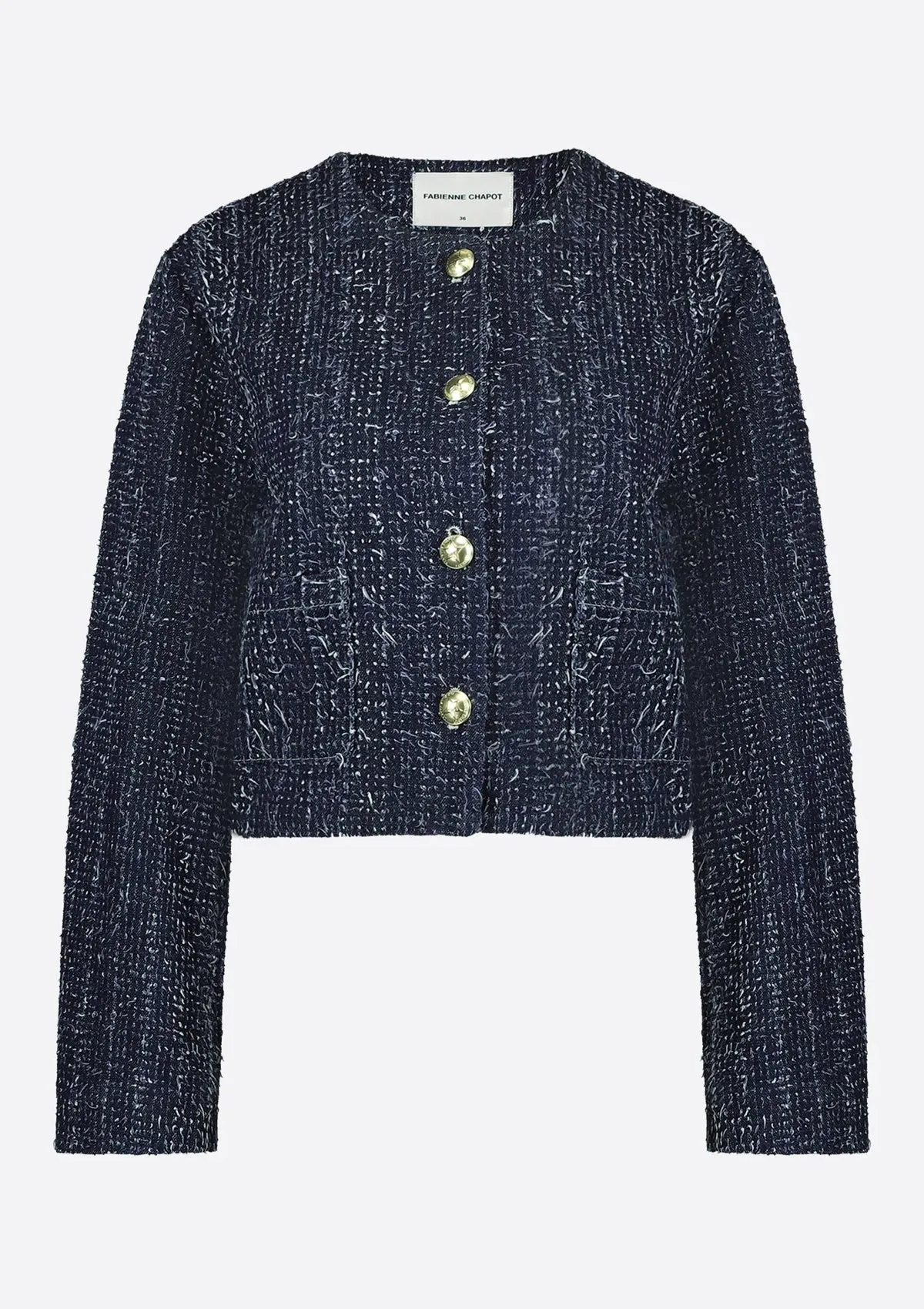 Fabienne Chapot Davis Denim Blazer