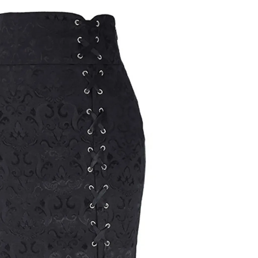 Goth Vintage Women Trumpet Mermaid Skirts