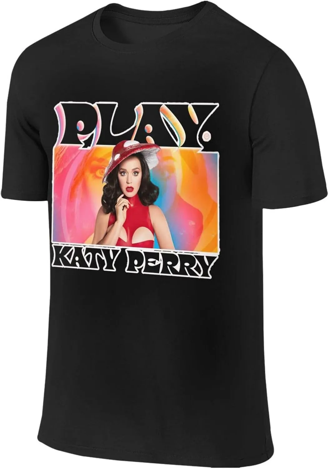 Men T Shirt Short Sleeve Crewneck Tee Summer Beach Tops Comfortable Cotton Shirt