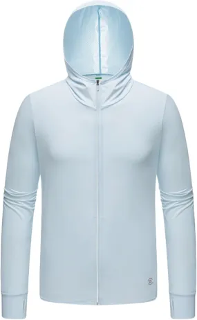 Men Women UPF 50  Light Jacket 2025 Full Zip Pockets Sun Protection Hoodie Long Sleeve Sun Shirts For Hiking Fishing