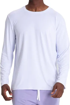 Mens Light Weight Sun Shirts UV Protection Long Sleeve Breathable Tshirts SPF Rash Guard for Fishing Hiking Running