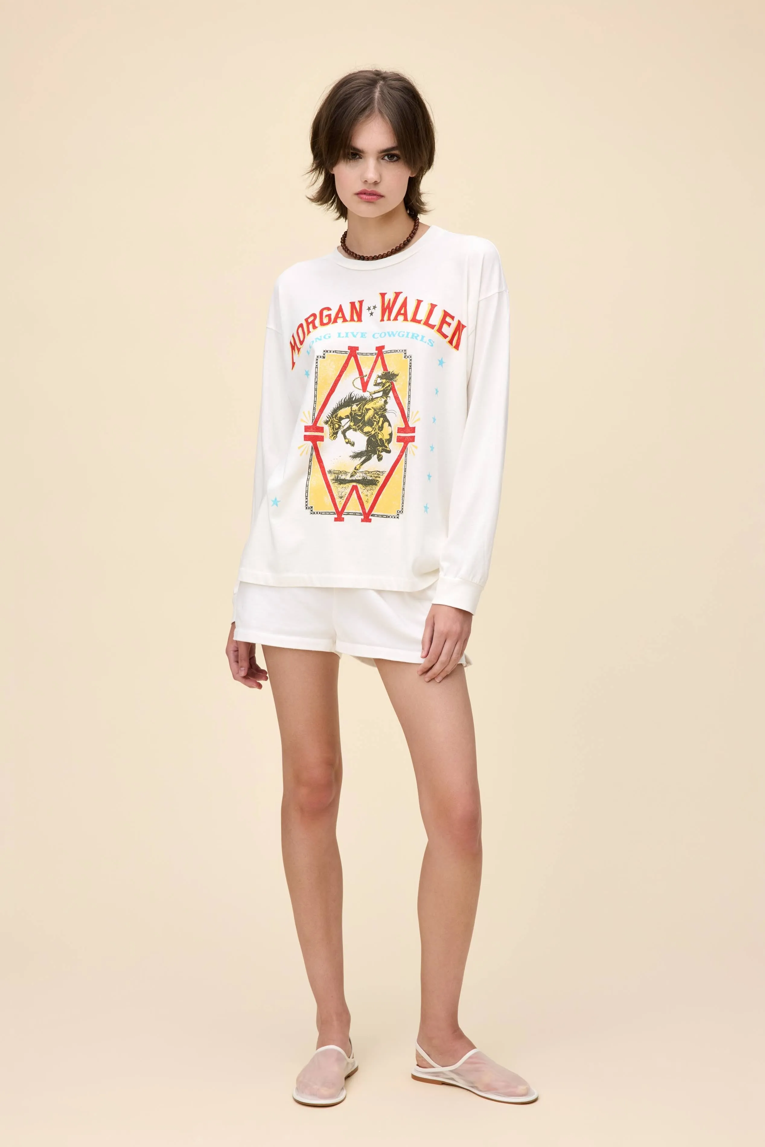 morgan wallen long live cowgirls relaxed long sleeve