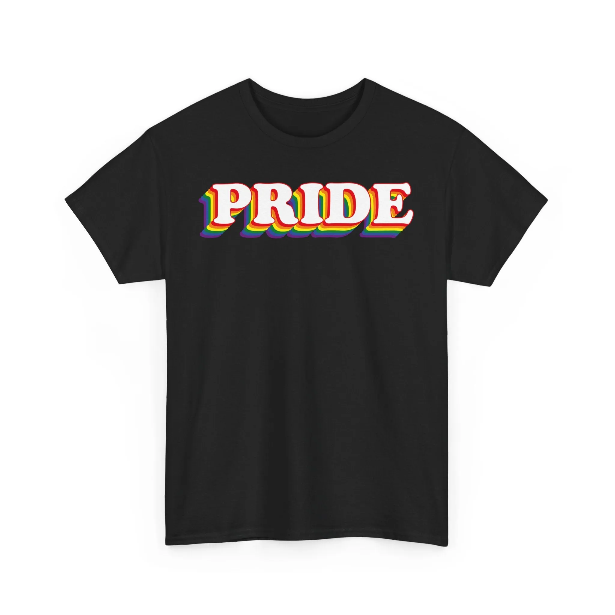 Pride Unisex Heavy Cotton Tee - Celebrate Love & Inclusivity