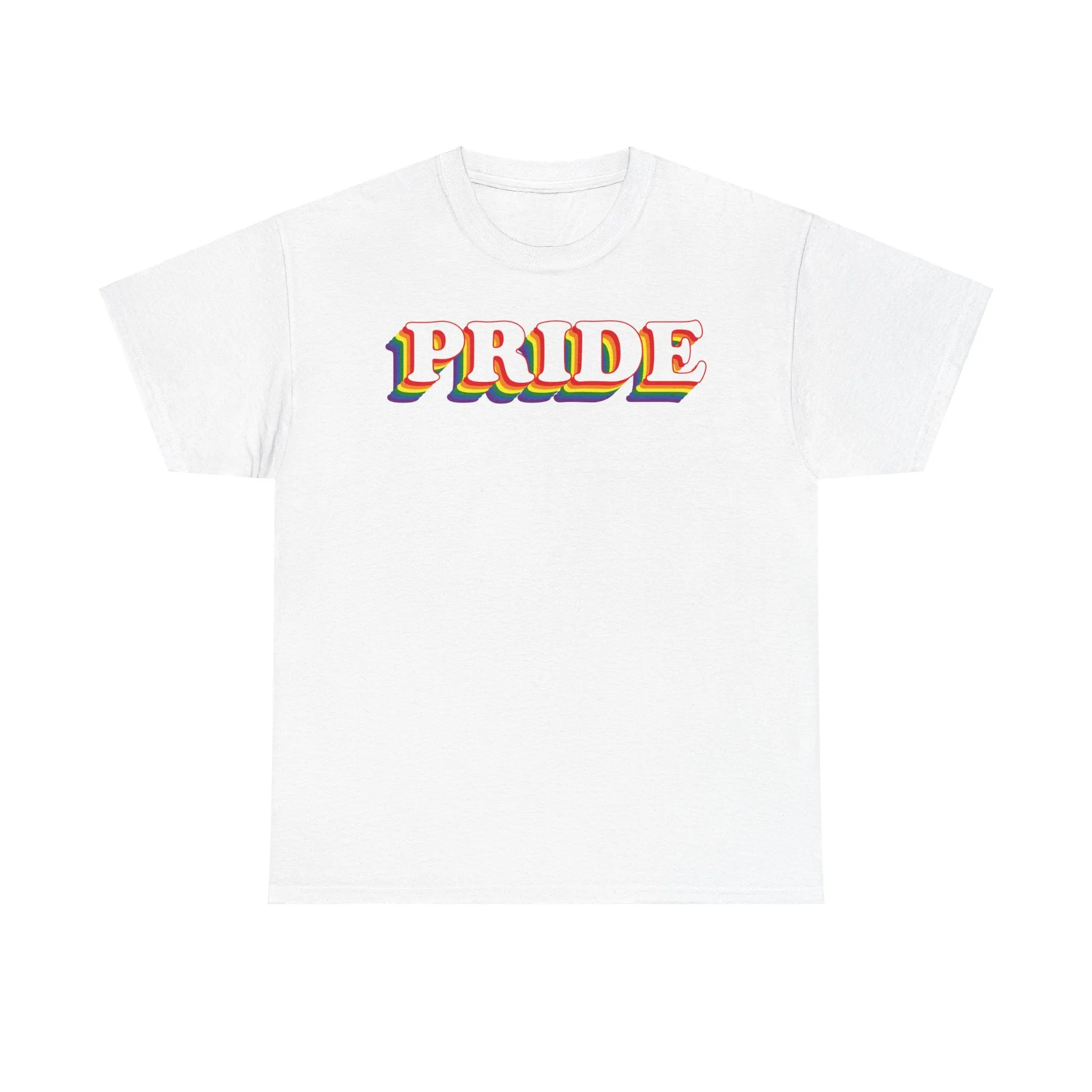 Pride Unisex Heavy Cotton Tee - Celebrate Love & Inclusivity