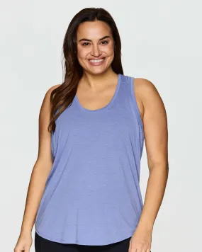 Prime Breezy High Low Tank | Light Purple