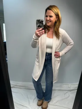 Reese Cardigan in Light Pink