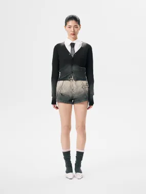 SANDWASHED KNIT CARDIGAN