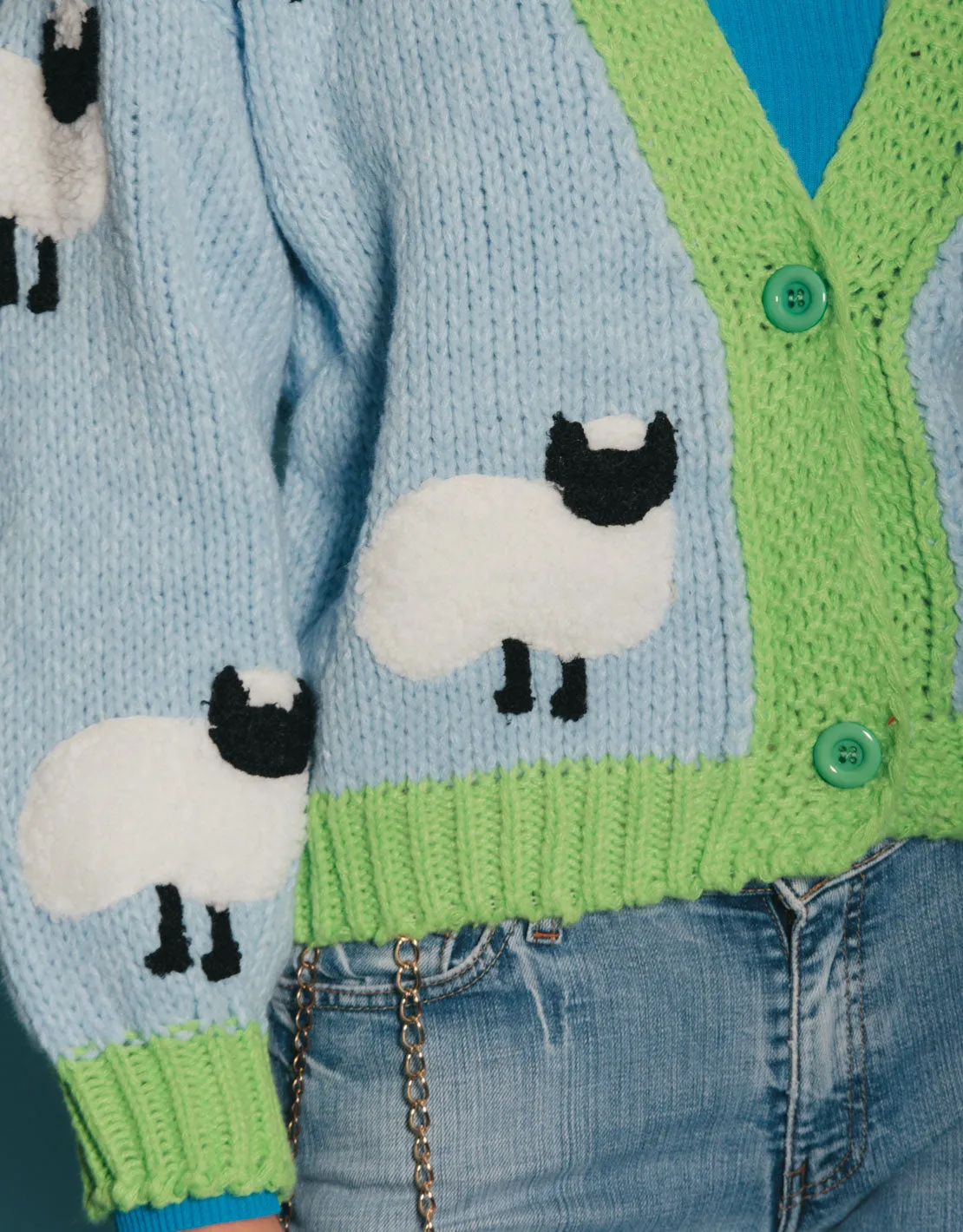 Sheep cardigan