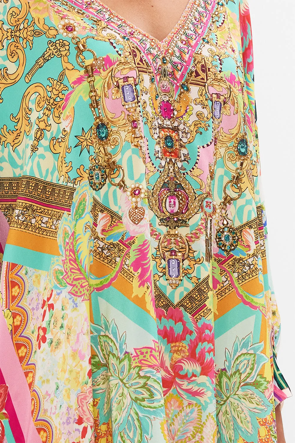SHORT KAFTAN WITH CUFF AN ITALIAN WELCOME
