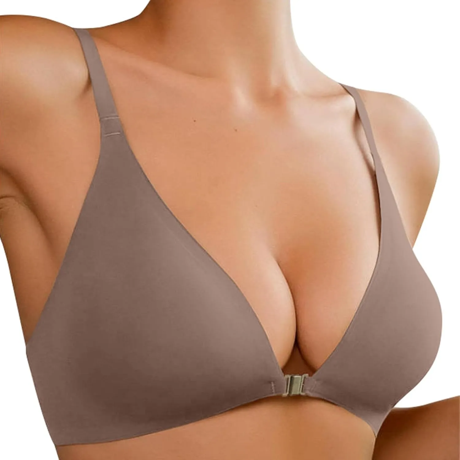 Sports Bra for Women Padded Open Back Workout Fitness Bra No Underwire Breathable High Support Bras Bralette