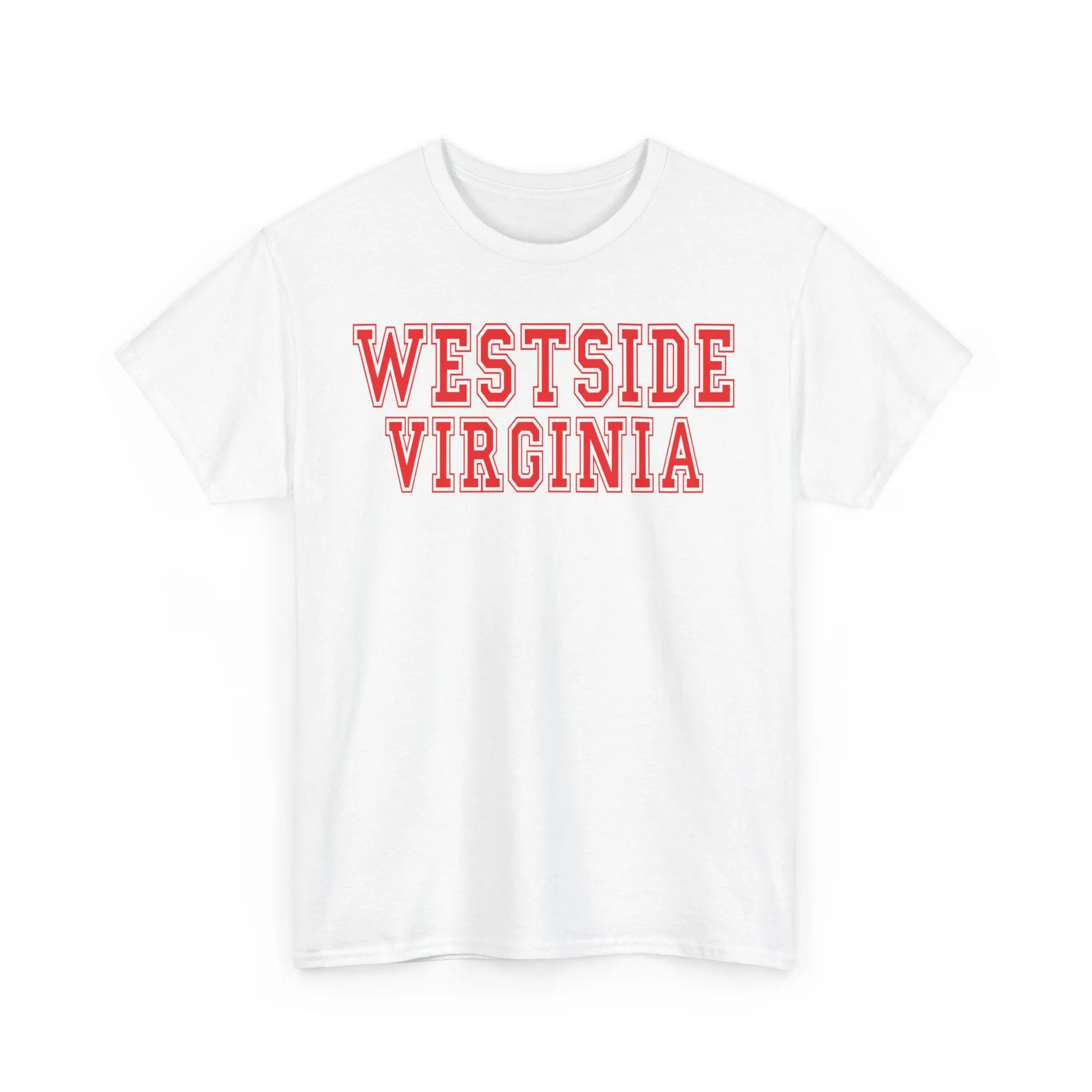 Westside Virginia Unisex Heavy Cotton Tee - Comfortable Casual Wear