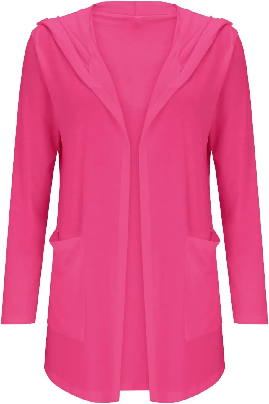 Womens Cardigans 2024 Summer Lightweight Long Sleeve with Pockets Plus Size Casual Comfy Thin Open Front Cardigan