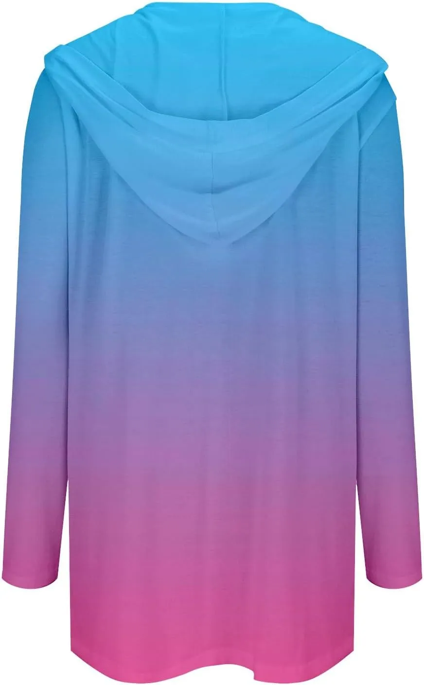 Womens Cardigans 2024 Summer Lightweight Long Sleeve with Pockets Plus Size Casual Loose Thin Open Front Cardigan