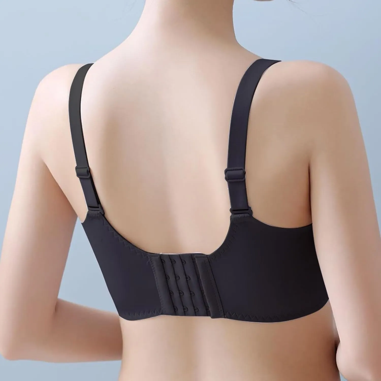 Women's Lace Push Up Bra Print Solid Color Super Gather Lightweight Everyday Bra Breathable Wirefree Trendy Underwear