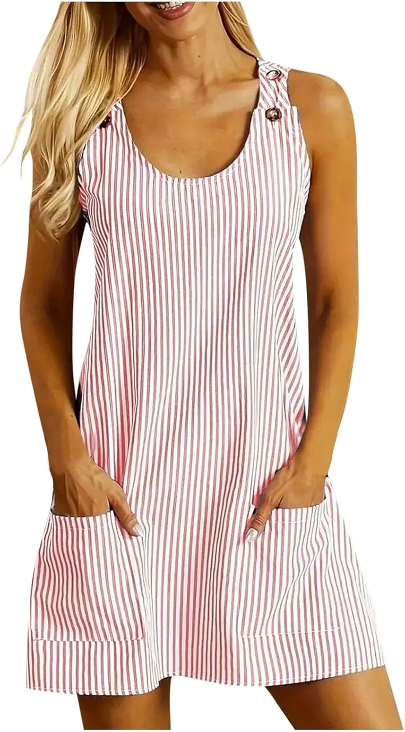 Womens Tennis Dress 2025 Trendy Summer Casual Loose Athletic Workout Exercise Mini Romper Dresses in Shorts S-3XL